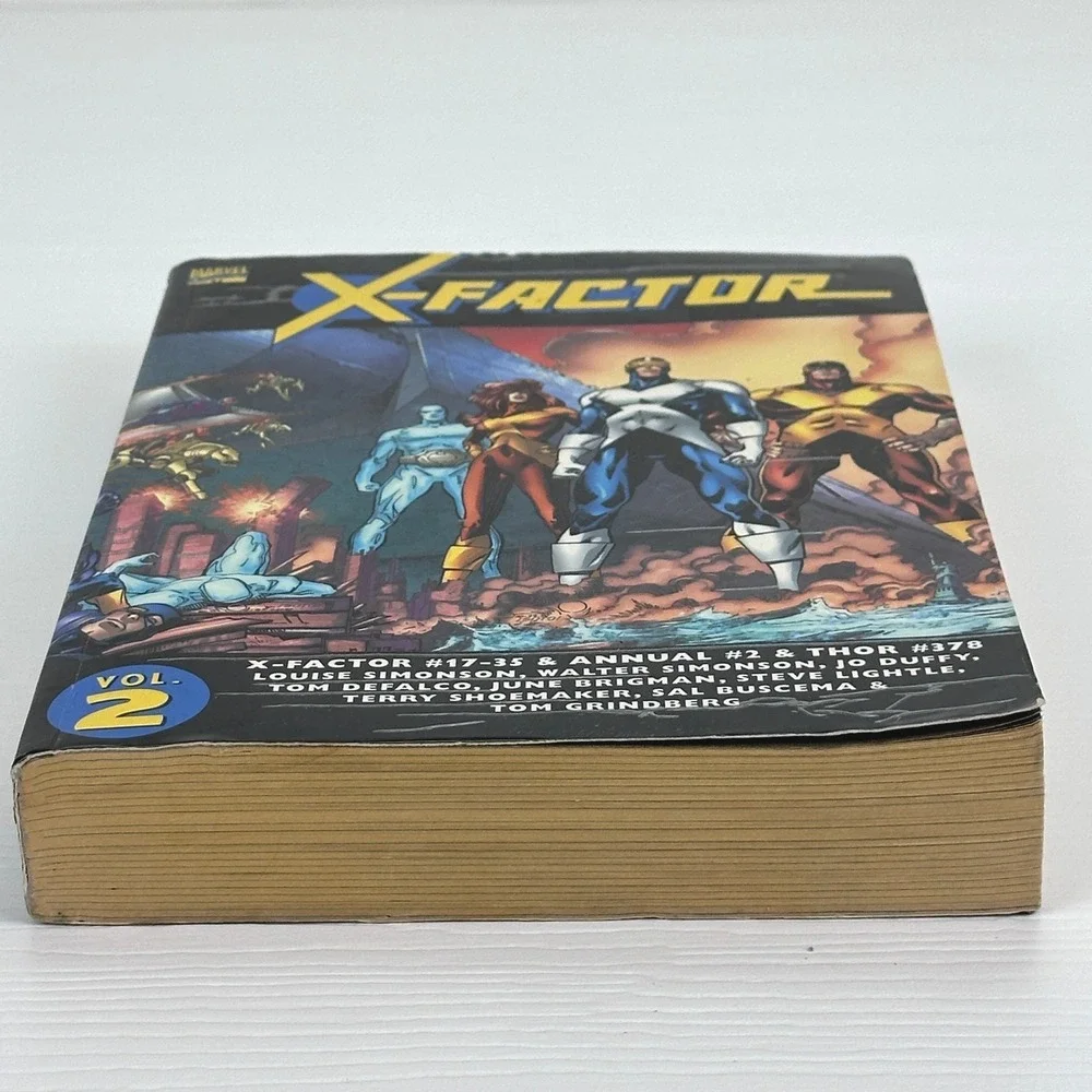 Marvel‎ Essential X-Factor Vol 2 TPB Simonson Apocalypse Archangel Thor #378